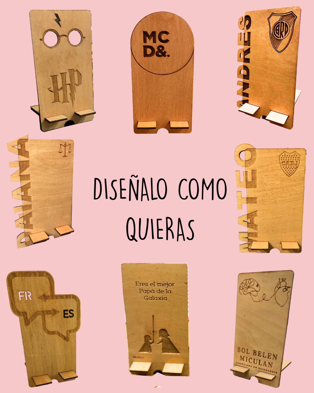 Foto en madera personalizada &mdash; Difab